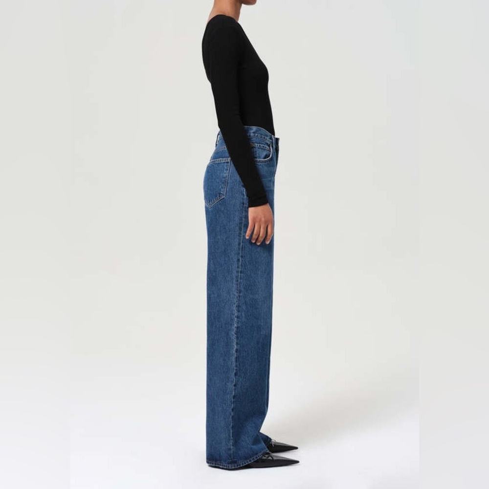 Agolde Dame No Cuff Wide Leg Jean - NWT - Picture 2 of 3